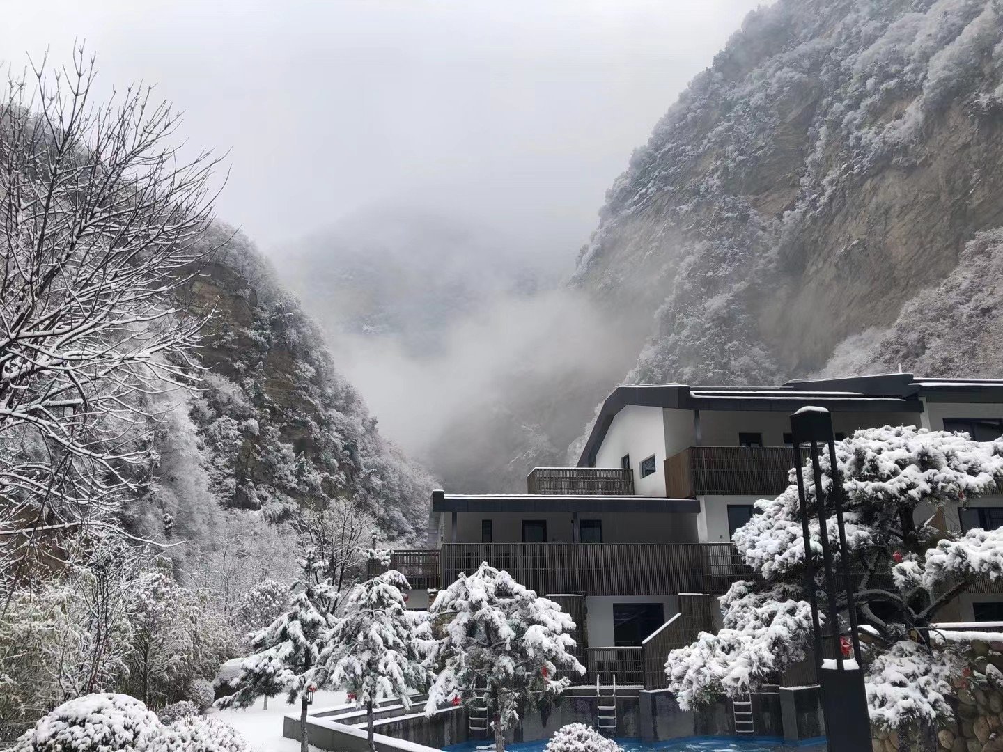 想见你，在最后一场雪里，在初春的少华山里！(图3)