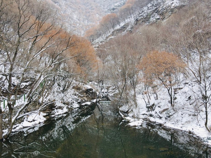 想见你，在最后一场雪里，在初春的少华山里！(图4)